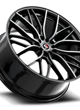 Spec-1 SP-61 Wheel 18x8 4x100 | 4x114.3 38mm Gloss Black & Machined                                     - SP-61188938BM - Image 3