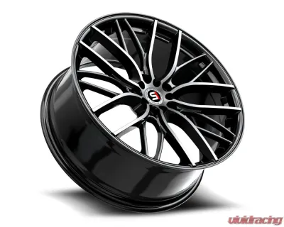 Spec-1 SP-61 Wheel 18x8 4x100 | 4x114.3 38mm Gloss Black & Machined - SP-61188938BM
