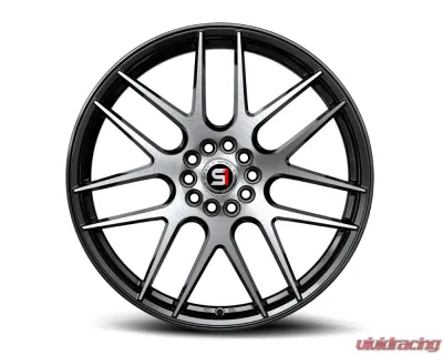 Spec-1 SP-65 Wheel 18x8 4x100 | 4x114.3 34mm Gloss Black & Machined - SP-65188934BM