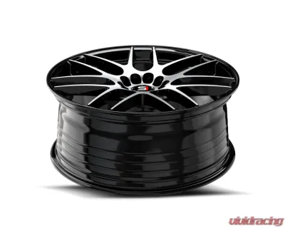 Spec-1 SP-65 Wheel 18x8 4x100 | 4x114.3 34mm Gloss Black & Machined - SP-65188934BM