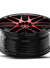 Spec-1 SP-65 Wheel 18x8 4x100 | 4x114.3 34mm Gloss Black & Red Machined                                     - SP-65188934BMR - Image 4