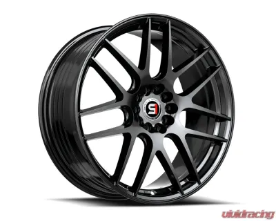 Spec-1 SP-65 Wheel 17x8 5x114.3 | 5x120 42mm Gloss Black - SP-651783842GB