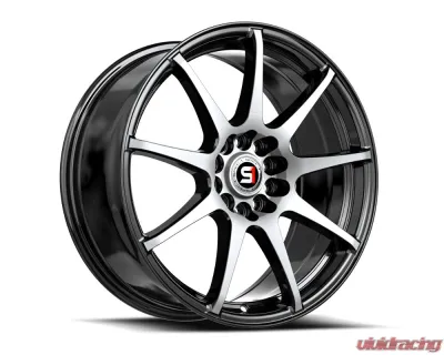 Spec-1 SP-67 Wheel 18x8 4x100 | 4x114.3 38mm Gloss Black & Machined - SP-67188938BM