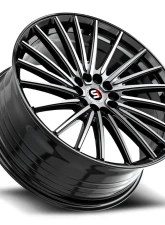 Spec-1 SP-68 Wheel 17x7.5 5x105 | 5x114.3 42mm Gloss Black & Machined                                     - SP-6817752842BM - Image 3