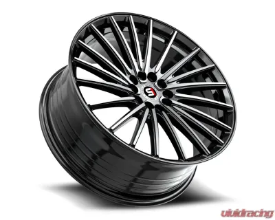 Spec-1 SP-68 Wheel 17x7.5 5x105 | 5x114.3 42mm Gloss Black & Machined - SP-6817752842BM
