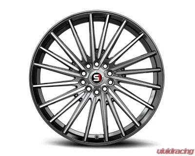 Spec-1 SP-68 Wheel 17x7.5 5x105 | 5x114.3 42mm Gloss Black & Machined - SP-6817752842BM