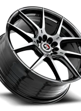 Spec-1 SP-71 Wheel 17x8 4x100 | 4x114.3 42mm Gloss Black & Machined                                     - SP-71178942BM - Image 3