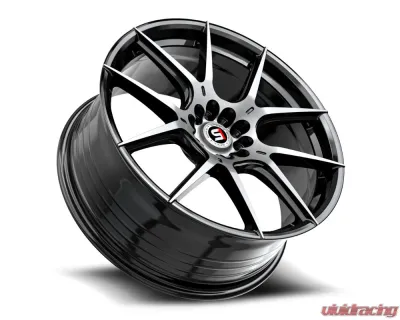 Spec-1 SP-71 Wheel 17x8 4x100 | 4x114.3 42mm Gloss Black & Machined - SP-71178942BM