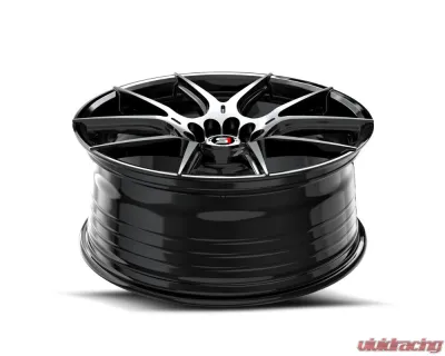 Spec-1 SP-71 Wheel 17x8 4x100 | 4x114.3 42mm Gloss Black & Machined - SP-71178942BM
