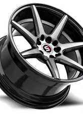 Spec-1 SP-73 Wheel 17x7.5 5x110 | 5x114.3 42mm Gloss Black Machined & Undercut                                     - SP-7317753542BMU - Image 3