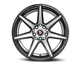 Spec-1 SP-73 Wheel 17x7.5 4x100 | 4x114.3 42mm Gloss Black Machined & Undercut