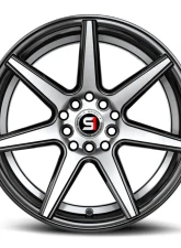 Spec-1 SP-73 Wheel 17x7.5 5x110 | 5x114.3 42mm Gloss Black Machined & Undercut                                     - SP-7317753542BMU - Image 4