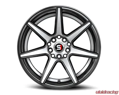 Spec-1 SP-73 Wheel 17x7.5 5x110 | 5x114.3 42mm Gloss Black Machined & Undercut - SP-7317753542BMU