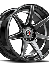 Spec-1 SP-73 Wheel 18x8 4x100 | 4x114.3 38mm Gloss Black Milled & Undercut                                     - SP-73188938GBMU - Image 2