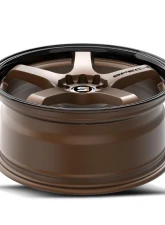 Spec-1 SPT-31 Wheel 17x7.5 5x100 | 5x114.3 42mm Matte Bronze & Black Lip                                     - SPT-3117752342MZBL - Image 4