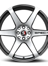 Spec-1 SPT-32 Wheel 17x8 4x100 | 4x114.3 42mm Gloss Black & Machined                                     - SPT-32178942BM - Image 4