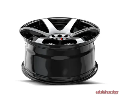 Spec-1 SPT-32 Wheel 17x8 4x100 | 4x114.3 42mm Gloss Black & Machined - SPT-32178942BM
