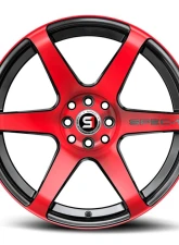 Spec-1 SPT-32 Wheel 18x8 4x100 | 4x114.3 34mm Gloss Black & Red Machined                                     - SPT-32188934BMR - Image 4