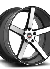 Spec-1 SP-36 Wheel 20x8.5 5x114.3 38mm Gloss Black & Machined                                     - SP3620851638GBM - Image 2