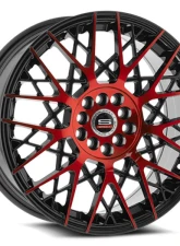Spec-1 SP-53 Wheel 17x7.5 4x100 | 4x114.3 42mm Gloss Black & Red Machined                                     - SP-531775942BMR - Image 3