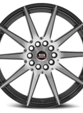 Spec-1 SP-51 Wheel 17x7.5 5x105|5x114.3 42mm Gloss Black & Machined                                     - SP-5117752842BM - Image 2
