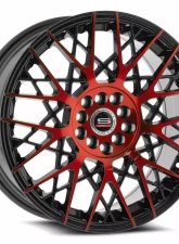 Spec-1 SP-53 Wheel 18x8 4x100|4x114.3 38mm Gloss Black & Red Machined                                     - SP-531880938BMR - Image 2