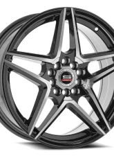 Spec-1 SP-54 Wheel 18x8 5x110|5x114.3 38mm Gloss Black & Machined                                     - SP-5418803538BM - Image 2