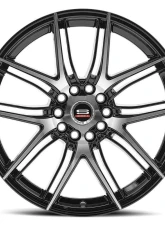 Spec-1 SP-56 Wheel 20x8.5 5x112|5x114.3 38mm Gloss Black & Machined                                     - SP-5620853638BM - Image 2