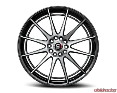 Spec-1 SP-64 Wheel 18x9 4x100|4x114.3 38mm Gloss Black & Machined - SP-64189938BM
