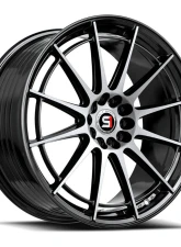 Spec-1 SP-64 Wheel 18x9 4x100|4x114.3 38mm Gloss Black & Machined                                     - SP-64189938BM - Image 2