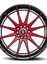 Spec-1 SP-64 Wheel 18x9 4x100|4x114.3 38mm Gloss Black & Red Machined                                     - SP-64189938BMR - Image 4