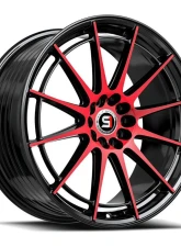 Spec-1 SP-64 Wheel 18x9 4x100|4x114.3 38mm Gloss Black & Red Machined                                     - SP-64189938BMR - Image 2