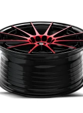 Spec-1 SP-64 Wheel 18x9 4x100|4x114.3 38mm Gloss Black & Red Machined                                     - SP-64189938BMR - Image 4