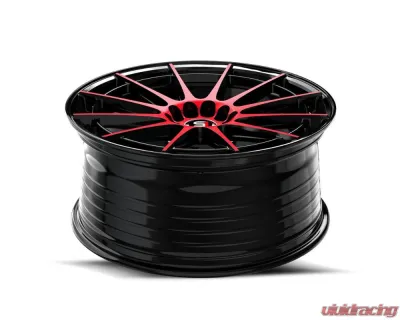Spec-1 SP-64 Wheel 18x9 4x100|4x114.3 38mm Gloss Black & Red Machined - SP-64189938BMR