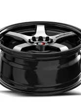 Spec-1 SPT-31 Wheel 19x9.5 5x100|5x114.3 42mm Gloss Black & Machined                                     - SPT-3119952342BM - Image 4