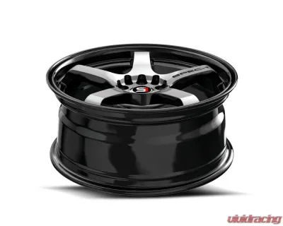 Spec-1 SPT-31 Wheel 19x9.5 5x100|5x114.3 42mm Gloss Black & Machined - SPT-3119952342BM