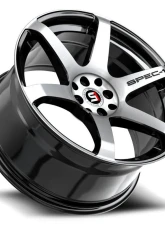 Spec-1 SPT-32 Wheel 17x8 5x108|5x114.3 42mm Gloss Black & Machined                                     - SPT-321783242BM - Image 3