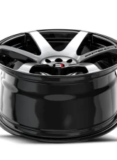 Spec-1 SPT-32 Wheel 17x8 5x108|5x114.3 42mm Gloss Black & Machined                                     - SPT-321783242BM - Image 4