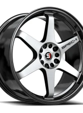 Spec-1 SPT-33 Wheel 20x9 5x112|5x114.3 38mm Gloss Black & Machined                                     - SPT-332093638BM - Image 2