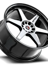 Spec-1 SPT-33 Wheel 20x9 5x112|5x114.3 38mm Gloss Black & Machined                                     - SPT-332093638BM - Image 3