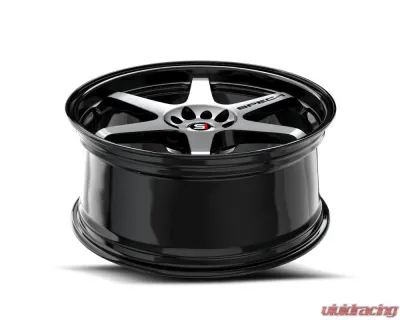 Spec-1 SPT-33 Wheel 20x9 5x112|5x114.3 38mm Gloss Black & Machined - SPT-332093638BM