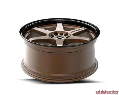 Spec-1 SPT-33 Wheel 20x9 5x112|5x114.3 38mm Matte Bronze & Black Lip - SPT-332093638MZBL