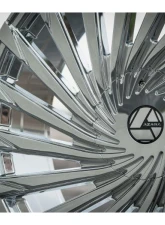 Azara AZA-501 Wheel 24x9 6x135|6x139.7 25mm Nano Chrome                                     - AZA-501249061351397+25NC - Image 3