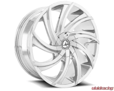Azara 503 Wheel 26x9.5 Blank 25mm Nano Chrome - AZA-5032695BLANK+25NCR