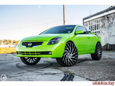 Azara AZA-505 Wheel 18x8 5x112|5x114.3 35mm Gloss Black & Machined - AZAC505188051121143+35BM