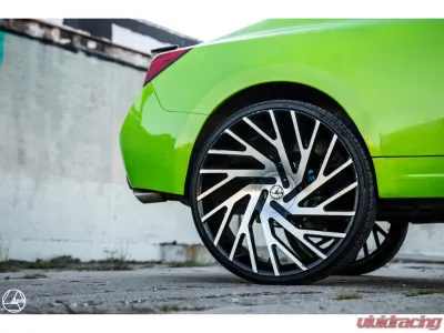 Azara AZA-505 Wheel 18x8 5x112|5x114.3 35mm Gloss Black & Machined - AZAC505188051121143+35BM