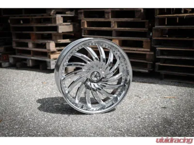 Azara AZA-508 Wheel 20x8.5 5x112|5x114.3 35mm Nano Chrome - AZA-508208551121143+35NC