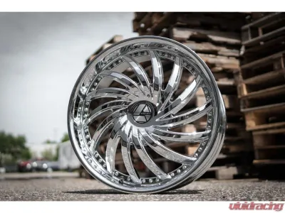 Azara AZA-508 Wheel 20x8.5 5x112|5x114.3 35mm Nano Chrome - AZA-508208551121143+35NC