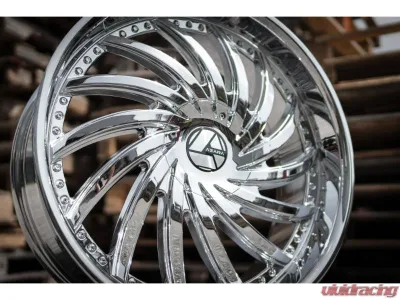 Azara AZA-508 Wheel 20x8.5 5x112|5x114.3 35mm Nano Chrome - AZA-508208551121143+35NC