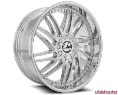 Azara 509 Wheel 22x9.5 5x115|5x120 15mm Nano Chrome - AZA-50922955115120+15NCR